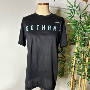 NJ NY Gotham FC Box Logo T-Shirt Adult Size M Soccer NWSL